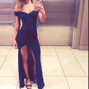 Meryl formal glitter long dress from Windsor